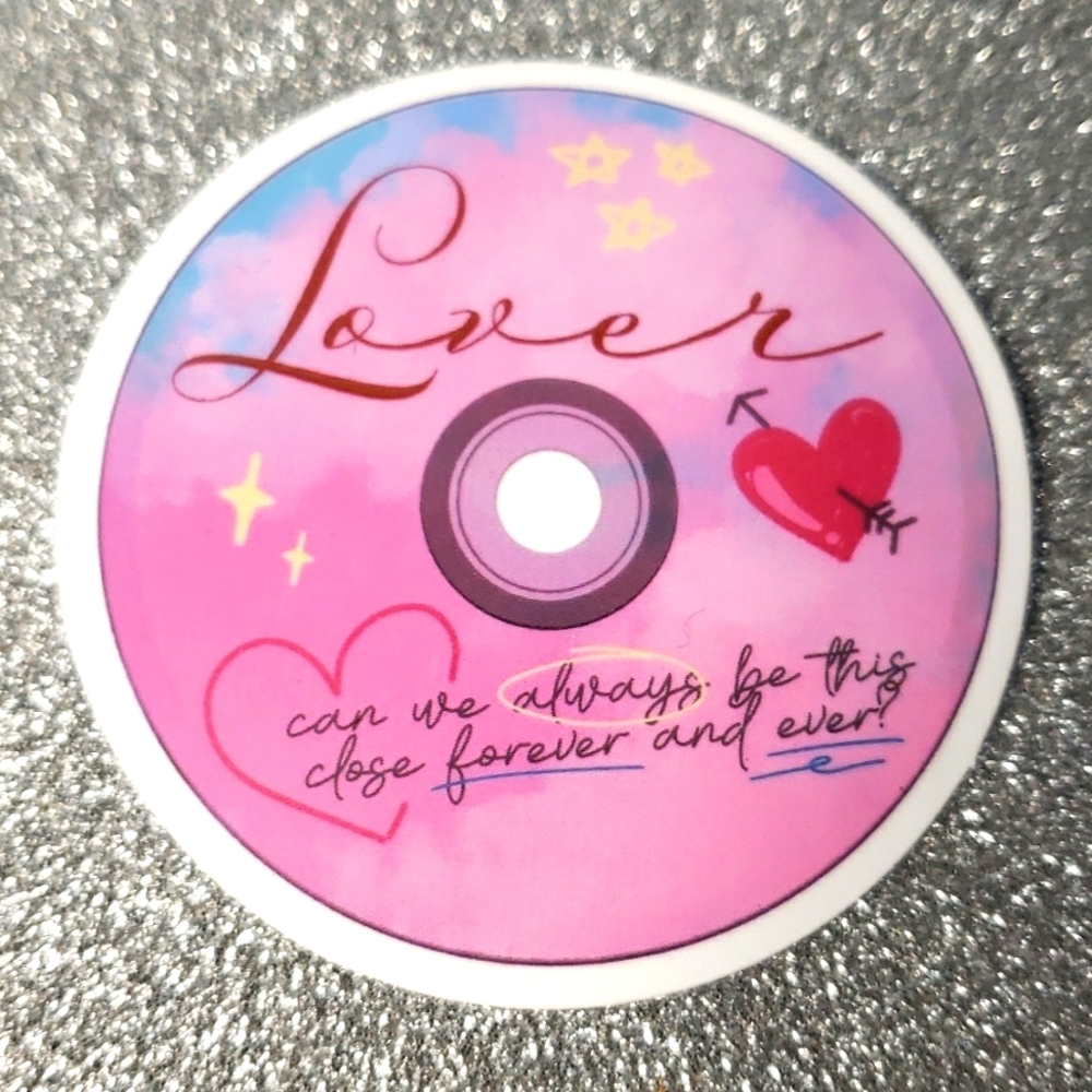 10/$10 Taylor Swift Waterproof Sticker CD